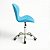 Cadeira de Escritório Giratória Ajustável Brin7 – Design Ergonômico e Conforto Diário | Azul - Imagem 3