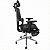 Cadeira Para Escritorio Ergonômica Premium Ajuste Lombar Preto Mesh - Imagem 2