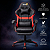 Cadeira Gamer Brin7 Couro Sintético Preto Vermelho - Imagem 4