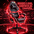 Cadeira Gamer Brin7 Couro Sintético Preto Vermelho - Imagem 5
