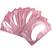 PADS EM GEL PROTETOR DE PALPEBRAS EXTENSAO DE CILIOS 50 UNIDADES (Rosa e Preto) - Imagem 1