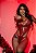 Body Desejo em tule diamante Vermelho - Imagem 1