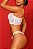Mini Corselet Sem Bojo Branco| Sexy Elegance - Imagem 5