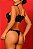 Mini Corselet Sem Bojo Preto | Sexy Elegance - Imagem 2