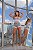 Baby doll Nicoly em modal com renda branca - Imagem 1