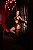 Conjunto Lingerie Preto em Renda e Tule com Cinta-Liga e Calcinha Fio - Imagem 5