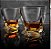 Conjunto 6 Copos para Whisky de Cristal Tortile 310ml - Wolff - Imagem 1