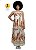 Vestido Regata Alça Longo Estampado - Imagem 1