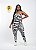 Macacão Saruel Tomara que Caia Afro Composição 96% Poliéster 04% Elastano - Imagem 1