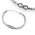 Pulseira Riviera Infinito Prata 925 2mm - Imagem 1