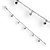 Pulseira Prata 925 Olho Grego com Pontos de Luz Zircônia Cristal - Imagem 1