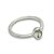 Anel Prata 925 com Zircônia Cristal Oval - Imagem 1