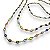 Chocker Semijoia Pedras Coloridas - Imagem 2