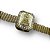 Pulseira Semijoia Fita Nossa Senhora Cravejada Zircônias Cristal - Imagem 2