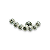 Piercing Prata 925 Cravejado com Microzircônias - Imagem 1