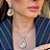 Conjunto Semijoia Luxo Pedra Natural Cristal com Pérola - Imagem 4