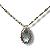 Conjunto Semijoia Luxo Pedra Natural Cristal - Imagem 2