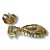 Conjunto Semijoia Luxo Pedra Natural Cristal - Imagem 4