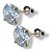 Brinco Prata 925 Ponto de Luz 8mm - Imagem 2
