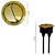 BOTÃO DE DESCARGA PARA VASO SANITÁRIO TURIM - GOLD - 7CM - Imagem 4