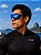 Óculos de Sol Ultra Speed - Preto c/ Espelhado Azul - Imagem 1