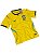 CAMISETA BRASIL TAILANDESA 1.1 -AMARELA MODELO JOGADOR - Imagem 1