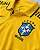 CAMISETA DO BRASIL POLO AMARELA DE TREINO - PREMIUM - Imagem 2