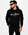 BLUSA IMPORTADA PRETA/DOURADO BALMAIN C/ CAPUZ - Imagem 1