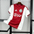 Camiseta Ajax Vermelha e Branca Masculina – Modelo Torcedor - Imagem 3