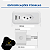 Tomada Embutir Inteligente USB-C  10A NovaDigital Alexa Tuya - Imagem 5