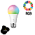 Lâmpada LED Inteligente RGB Colorida 9W+3W Ekaza Alexa E-27 - Imagem 3