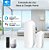Sensor Inteligente Porta Janela Wifi NovaDigital Tuya Alexa Google - Imagem 7