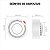 Sensor Detector de Fumaça Alarme Inteligente Zigbee NovaDigital - Imagem 2