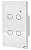 Interruptor Inteligente Wi-fi JWCOM  4 Botões Alexa Tuya 4x2 - Imagem 1