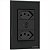 Tomada Dupla  Inteligente 10A e 20A NovaDigital  Preto Zigbee - A22 - Imagem 2