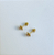 Par de Brincos Flor com Zircônia Ouro 10K - Imagem 4