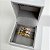 Anel Semi Oco 3 Cores Ouro 18K e 10K Acabamento Trabalhado - Imagem 3