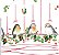 SARJA DIGITAL 100% ALGODÃO ESTAMPADA IMPERMEÁVEL PÁSSAROS  NATAL  0,50cm X 1,70m | PM029S01 - Imagem 1
