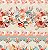 TRICOLINE DIGITAL 100% ALGODÃO ESTAMPADA BARRADO 3D 0,55cm x 1,50m | PAN32C01E - Imagem 1