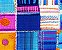 TRICOLINE DIGITAL 100% ALGODÃO ESTAMPADA GEOMÉTRICOS DE CROCHET 0,50cm x 1,50m | CMC00082 - Imagem 1