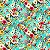 TRICOLINE DIGITAL 100% ALGODÃO ESTAMPADA  FLORAL ORIENTAL 0,50cm x 1,50m | 93300C01 - Imagem 1
