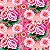 TRICOLINE DIGITAL 100% ALGODÃO ESTAMPADA 3D ROSAS GRANDE 0,50cm X 1,50m | 93301C01 - Imagem 1