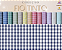 TECIDO TRICOLINE FIO TINTO 100% ALGODÃO ESTAMPADO XADREZ 0,50cm X 1,50m | 8XM1041 - Imagem 1