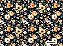 TECIDO TRICOLINE DIGITAL 100% ALGODÃO  ESTAMPADO ORANGE NAVY 0,50cm X 1,50m | 93349C01 - Imagem 1