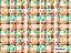 TRICOLINE DIGITAL 100% ALGODÃO ESTAMPADA CORAÇÃO XADREZ 0,50cm x 1,50m | 93330C01 - Imagem 1