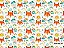 TRICOLINE DIGITAL 100% ALGODÃO ESTAMPADA CARA DE RAPOSA 0,50cm X 1,50m | 93416C01 - Imagem 1