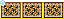 SARJA DIGITAL 100% ALGODÃO ESTAMPADA FLORAL AMERICANO 3D [3 PEÇAS] 0,50cm X 1,70m | JS056S01 - Imagem 2