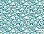 TRICOLINE DIGITAL 100% ALGODÃO ESTAMPADA NUVENS 0,50cm X 1,50m | 93419C01 - Imagem 1
