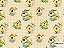 TRICOLINE DIGITAL 100% ALGODÃO ESTAMPADA 3D CASINHA PASSARO AMARELO 0,50cm X 1,50m | 93422C01 - Imagem 1