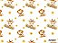 TECIDO TRICOLINE DIGITAL 100% ALGODÃO  ESTAMPADO  INFANTIL SAFÁRI 0,50cm X 1,50m | INF00011 - Imagem 1